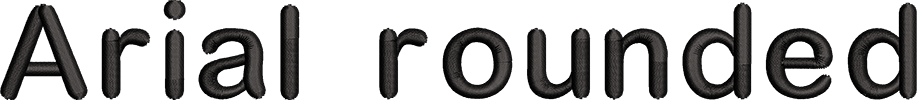 Arial Rounded