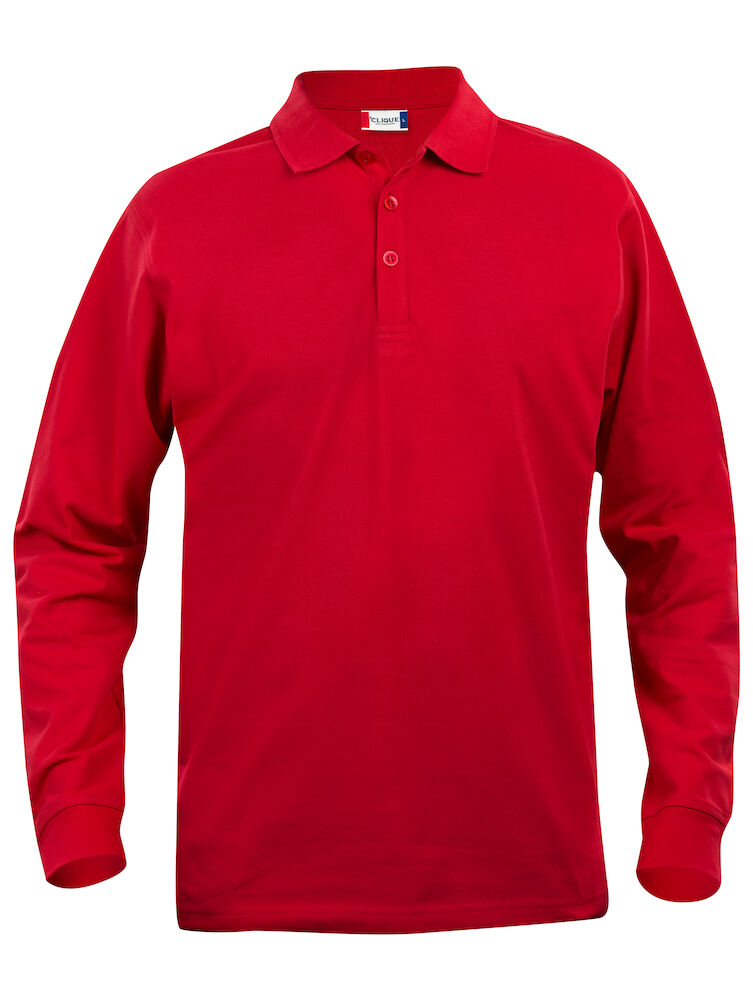 Basic Polo L/S Junior - Afbeelding 4