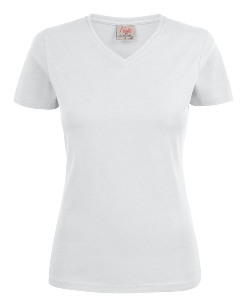 Heavy V-neck  T-Shirt Dames