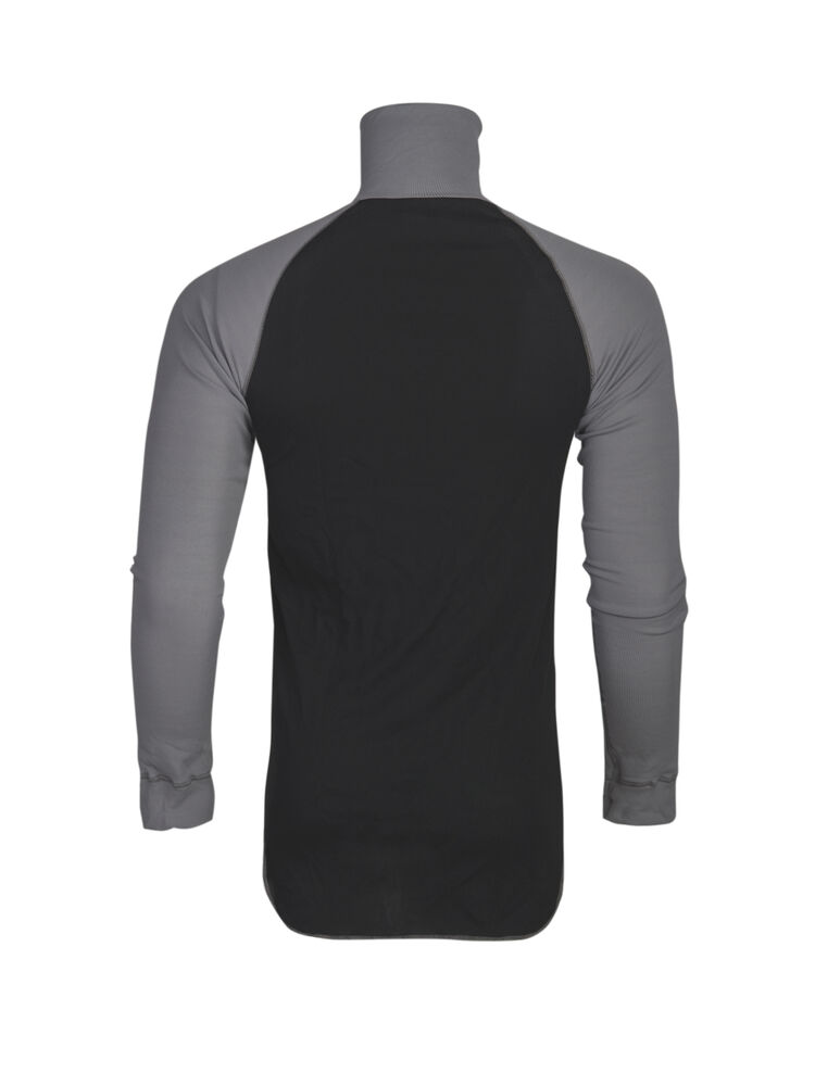 3103 Thermisch T-shirt lange mouwen met korte rits - Afbeelding 3