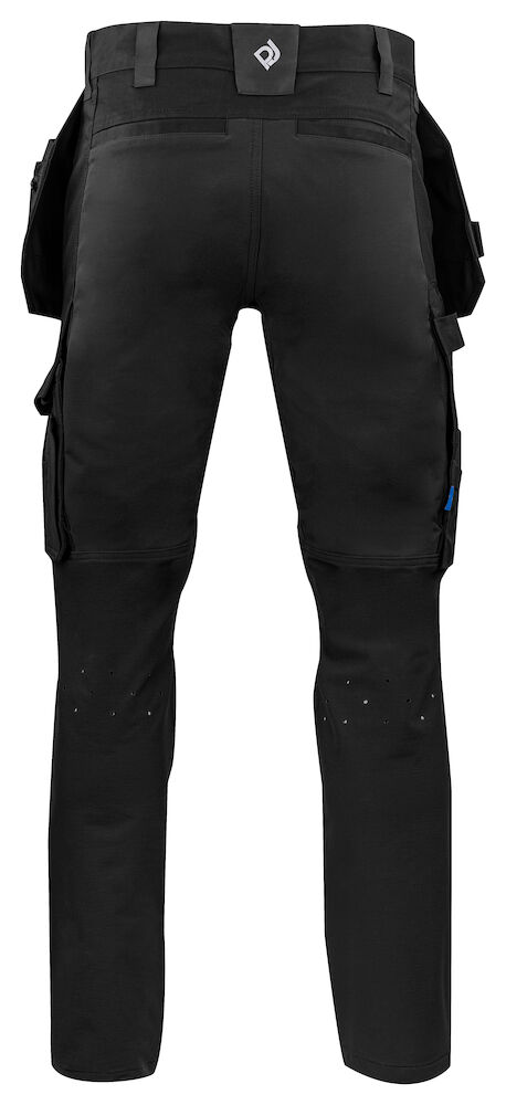 5559 Stretchbroek Met Kniezakken en Spijkerzakken en 37,5tm Technologie - Afbeelding 3