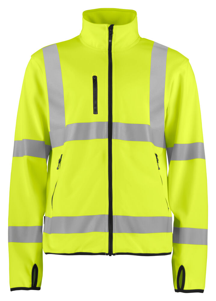 6105 Signalisatie Lichte Softshell EN ISO 20471 Klasse 3