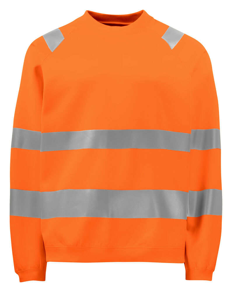 6106 Signalisatie Sweater Ronde Hals EN ISO 20471 Klasse 3