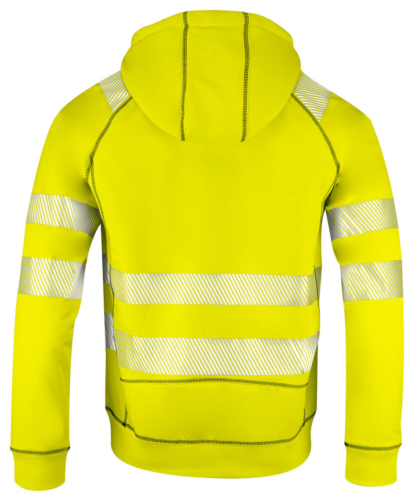 6130 Signalisatie Hoodie Gevoerd EN ISO 20471 Klasse 3/2 - Afbeelding 3
