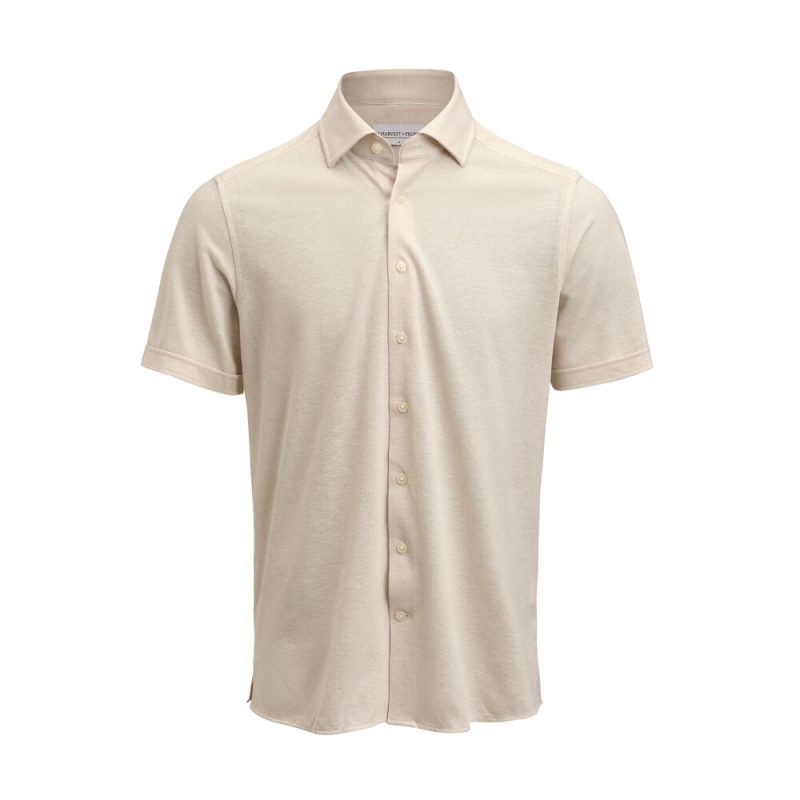 Indigo Bow 133 S/S  Hemd Tailored Fit Heren