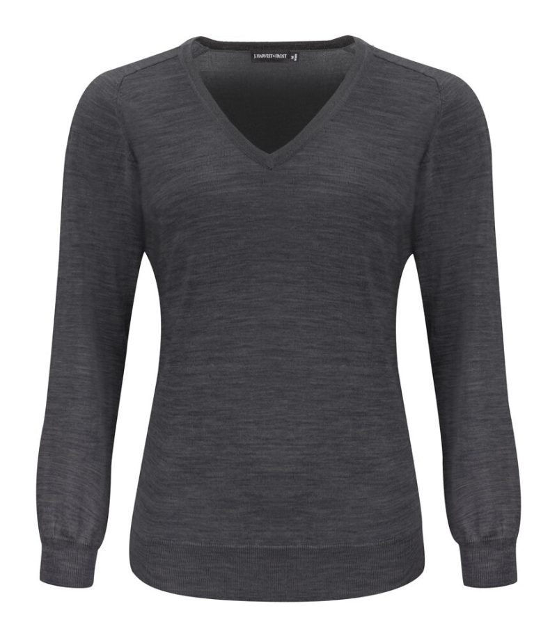 Merino V Gebreide Sweater Dames
