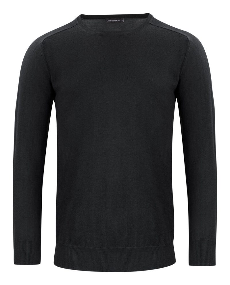 Merino U Gebreide Sweater Heren