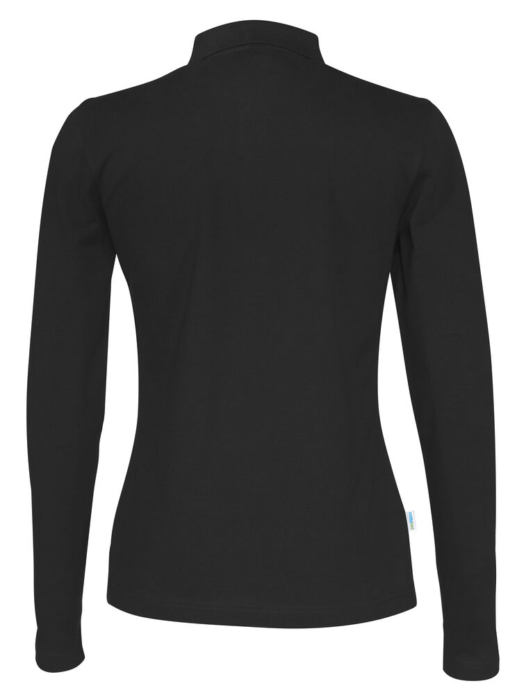 POLO PIQUE LONG SLEEVE LADY - GOTS GECERTIFICEERD