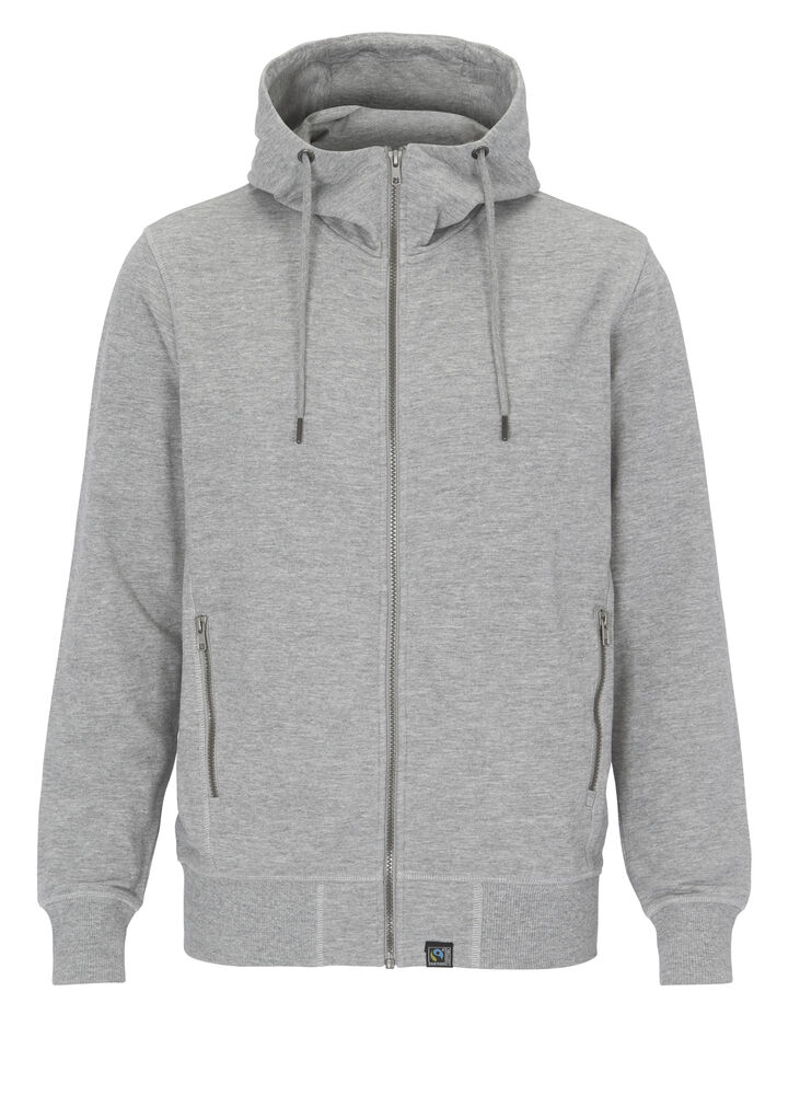 F. Terry Full-Zip hoody man