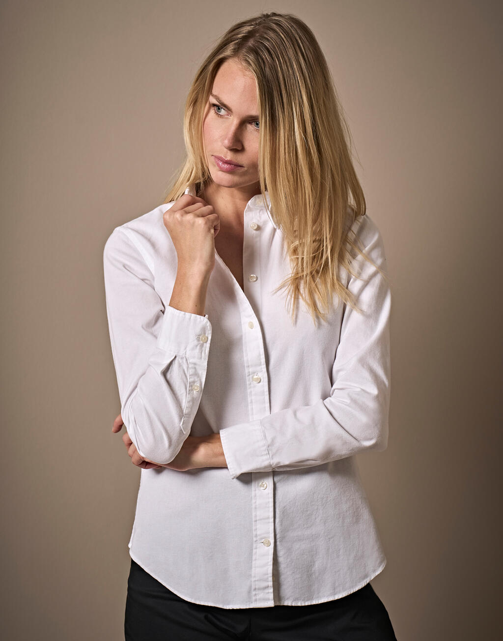Ladies` Perfect Oxford Shirt - Afbeelding 10