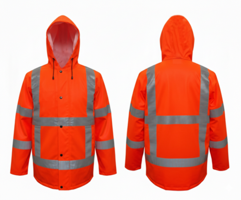 RWJRWS100 - Regenjas 100% gerecycled polyester