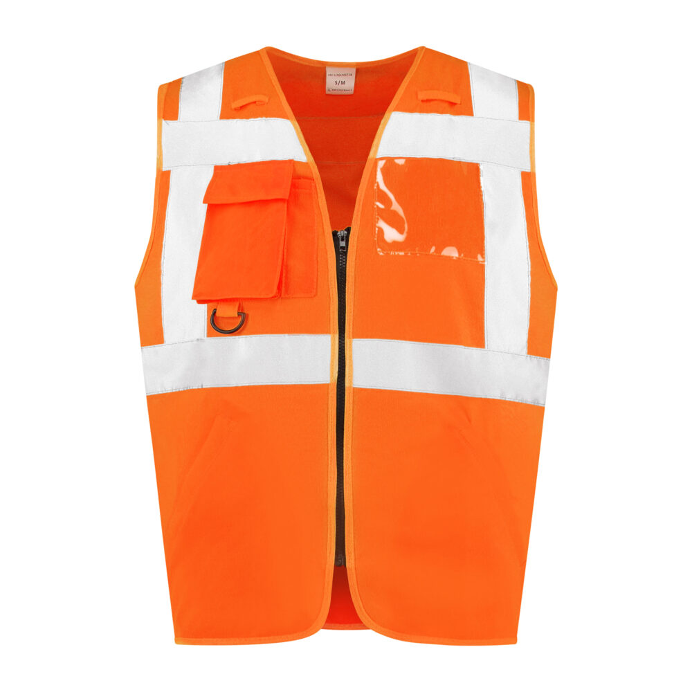Veiligheidsvest met rits RWS - Afbeelding 3