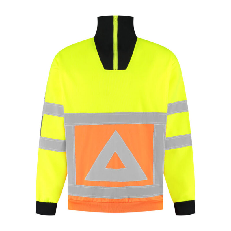 Zipsweater verkeersregelaar