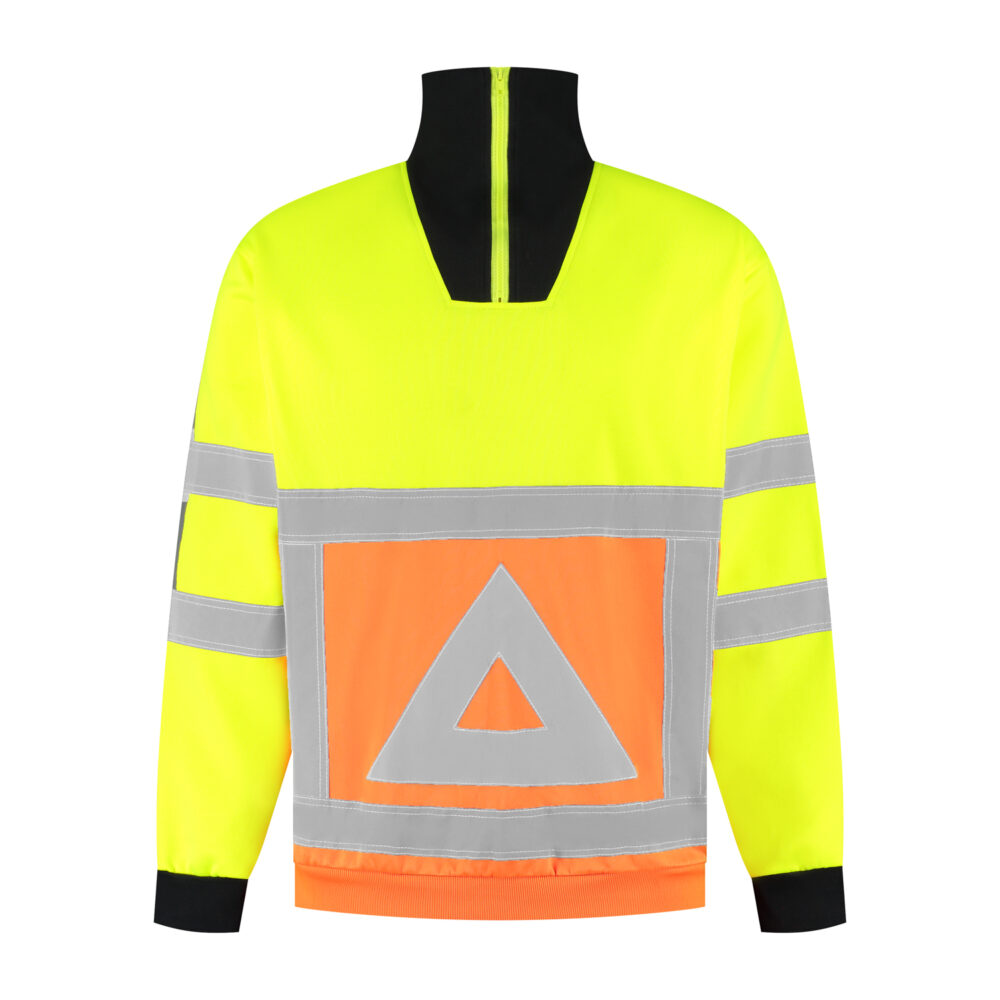 Zipsweater verkeersregelaar