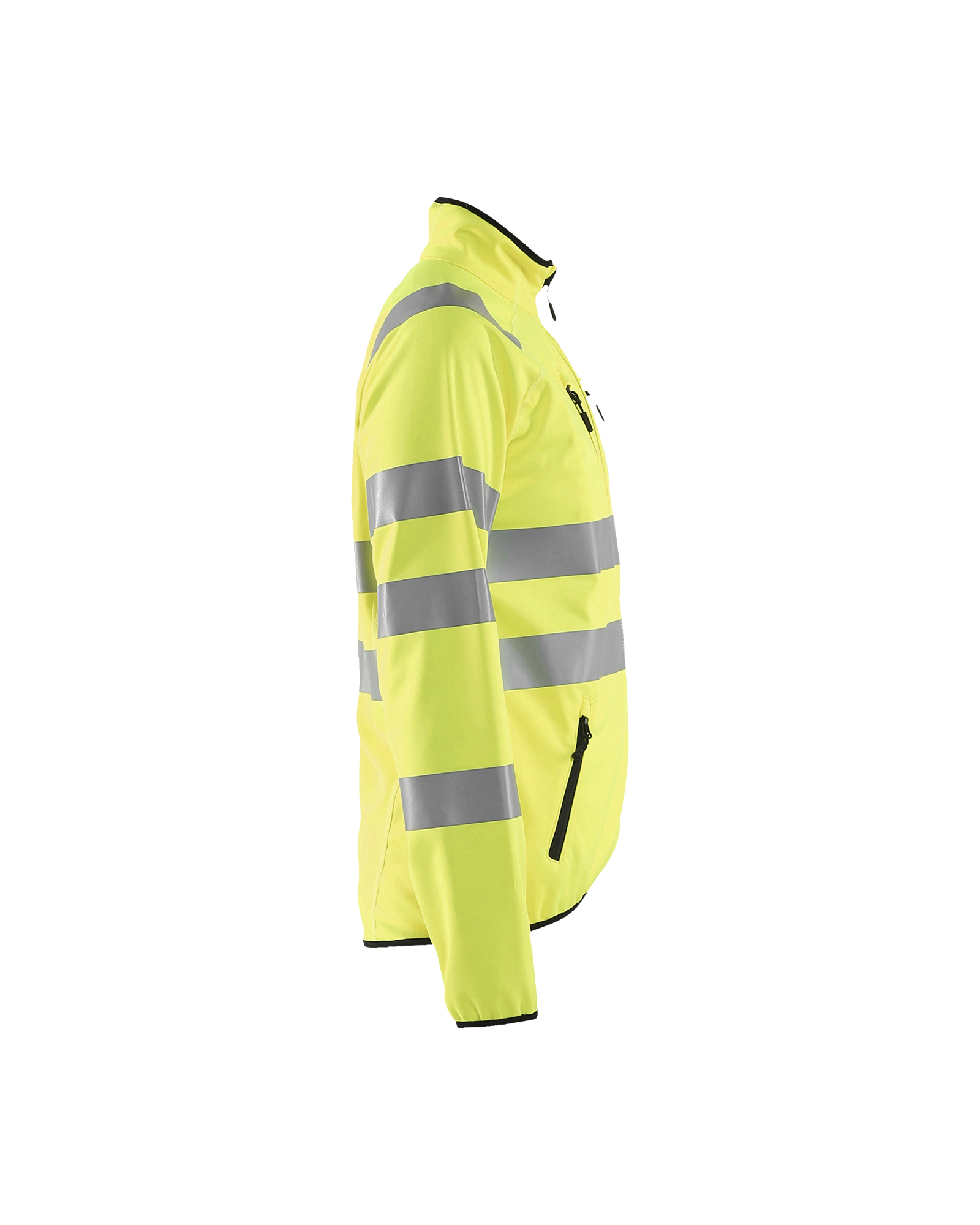 Blåkläder Dames Softshell jack High Vis 4926 - High Vis Geel zijkant