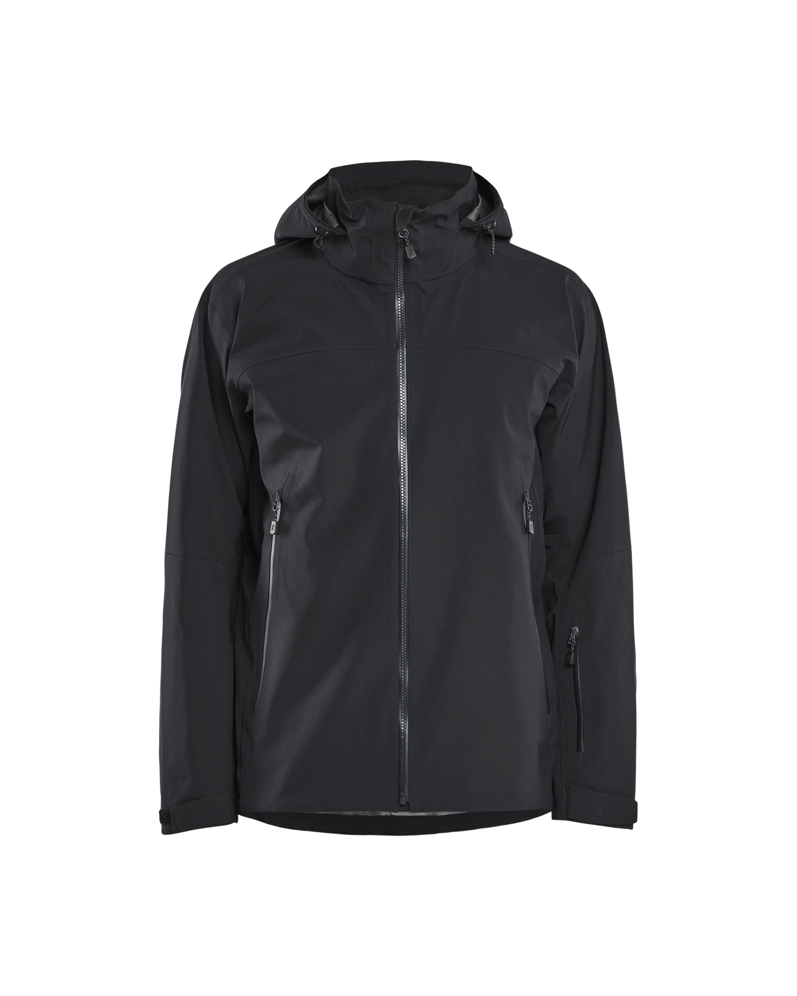 Blåkläder STRIKER Shell Jack Stretch 4980 - Zwart voorkant