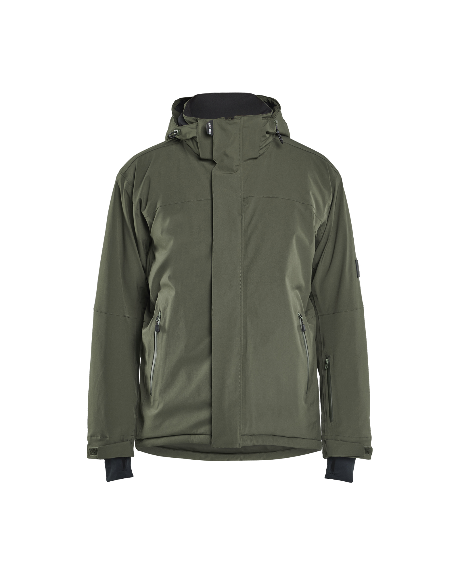 Blåkläder STRIKER Winterjas Stretch 4991 - Donker herfstgroen voorkant