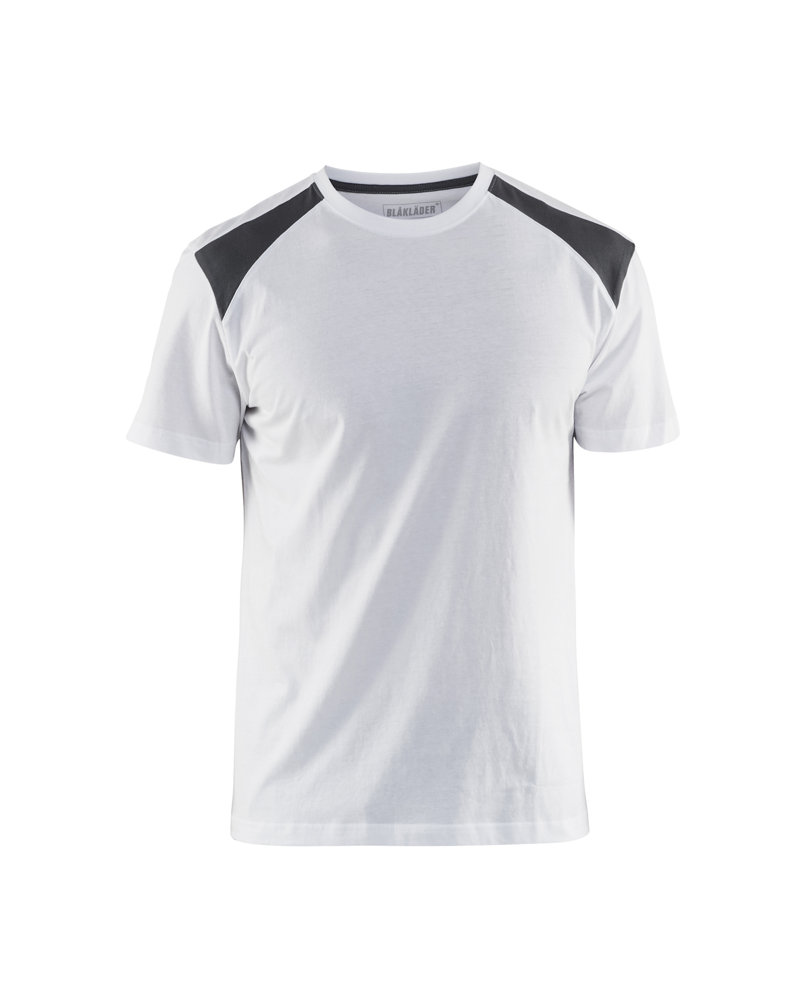 Blåkläder T-shirt 3379 - Wit / Donkergrijs voorkant