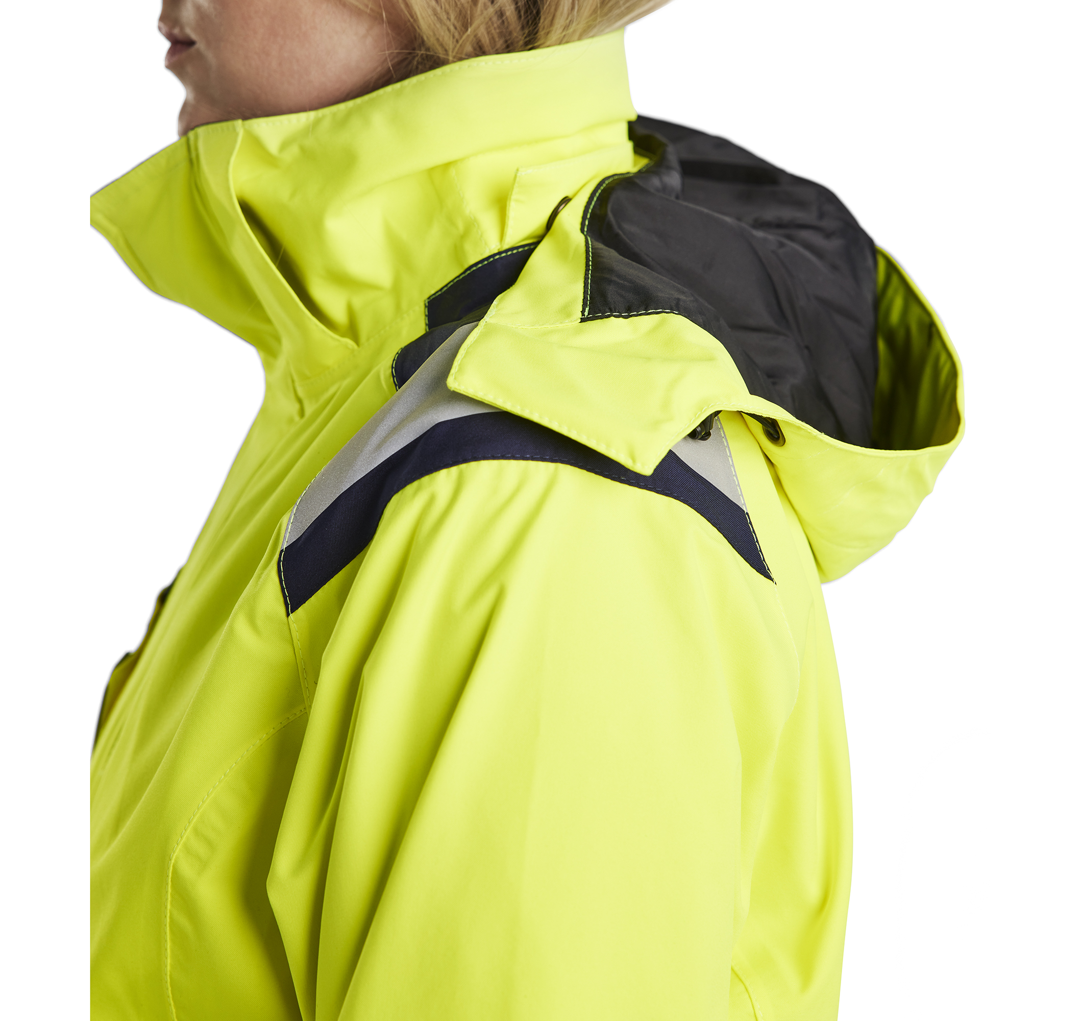 Blåkläder Dames Shell jack High Vis 4904 detail 2