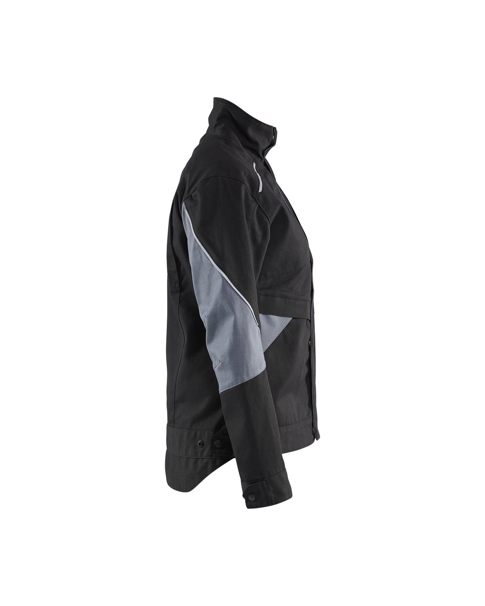Blåkläder Dames Vlamvertragend jack 4071 - Zwart/Grijs zijkant