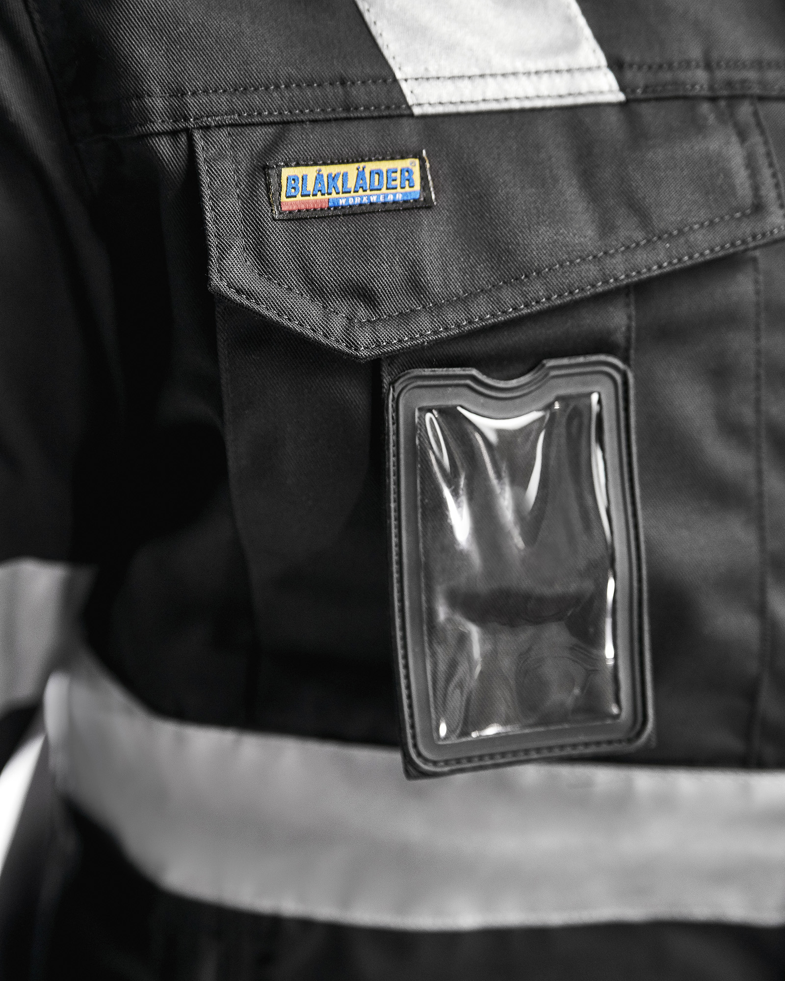 Blåkläder Jack. Ongevoerd High Vis 4051 detail 2