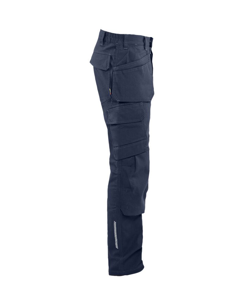 Blåkläder Industrie werkbroek stretch met gereedschapszakken 1463 - zijkant