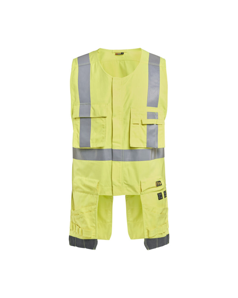 Blåkläder Multinorm werkvest Inherent 3089 - High Vis Geel voorkant