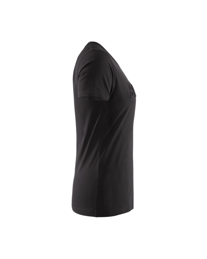 Blåkläder Dames T-shirt 3D 3431 - Zwart zijkant