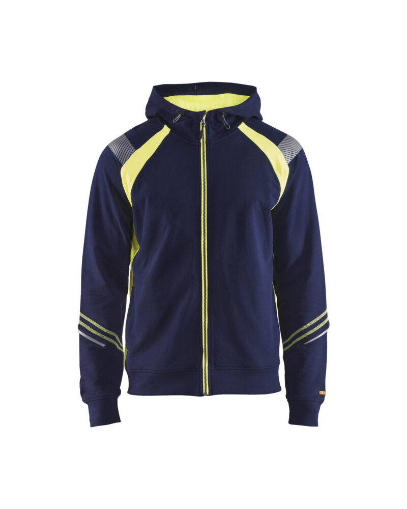 Blåkläder Hooded sweatshirt met rits Visible 3433