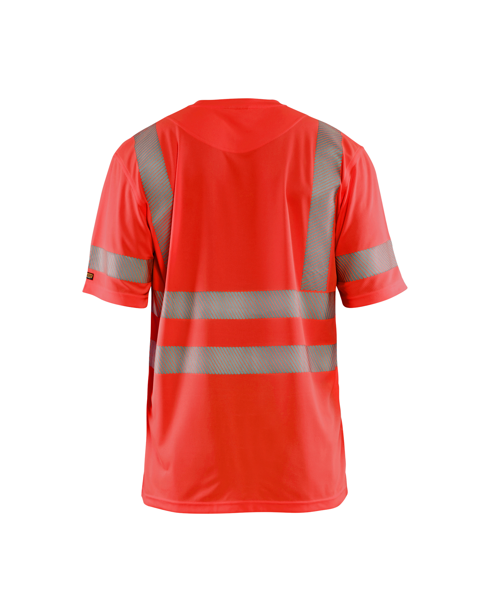Blåkläder UV-T-shirt High Vis 3420 - High Vis Rood achterkant