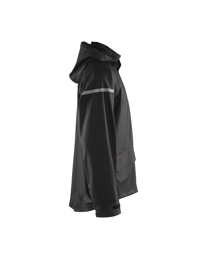 Blåkläder Regenjas LEVEL 1 4311 - Zwart zijkant