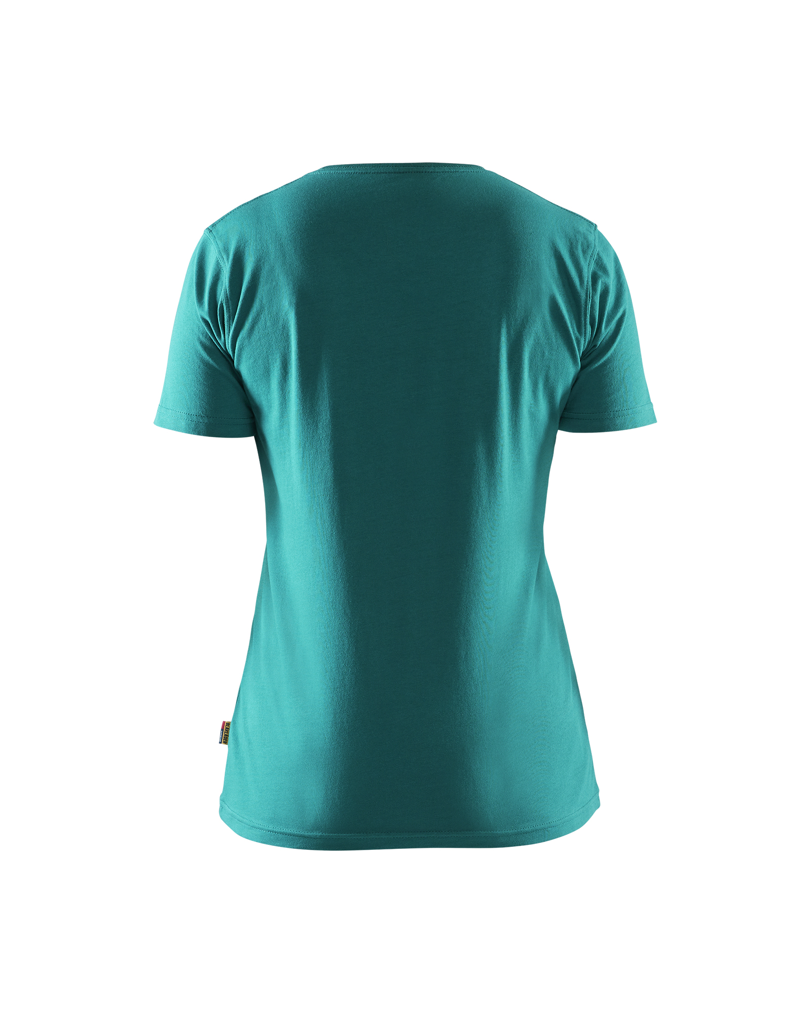 Blåkläder Dames T-shirt 3D 3431 - Groenblauw achterkant
