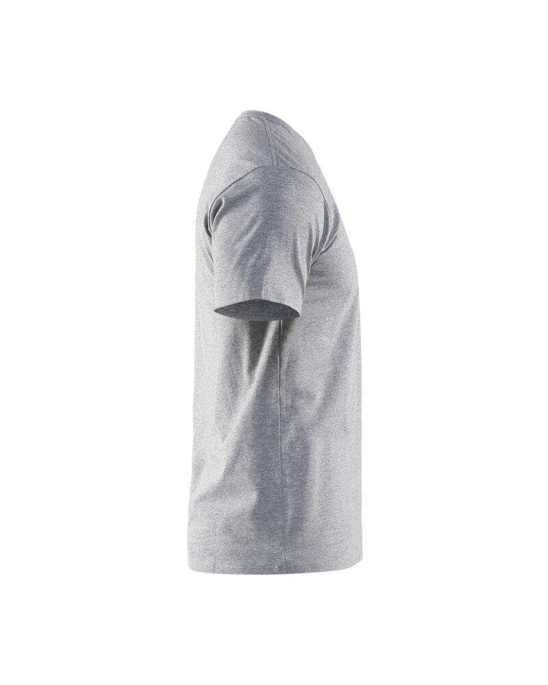 Blåkläder T-shirt slim fit 3533 - Grijs Melee zijkant