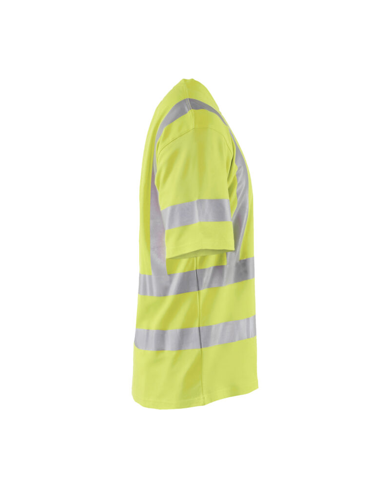 Blåkläder UV-T-shirt High Vis 3380 - High Vis Geel zijkant