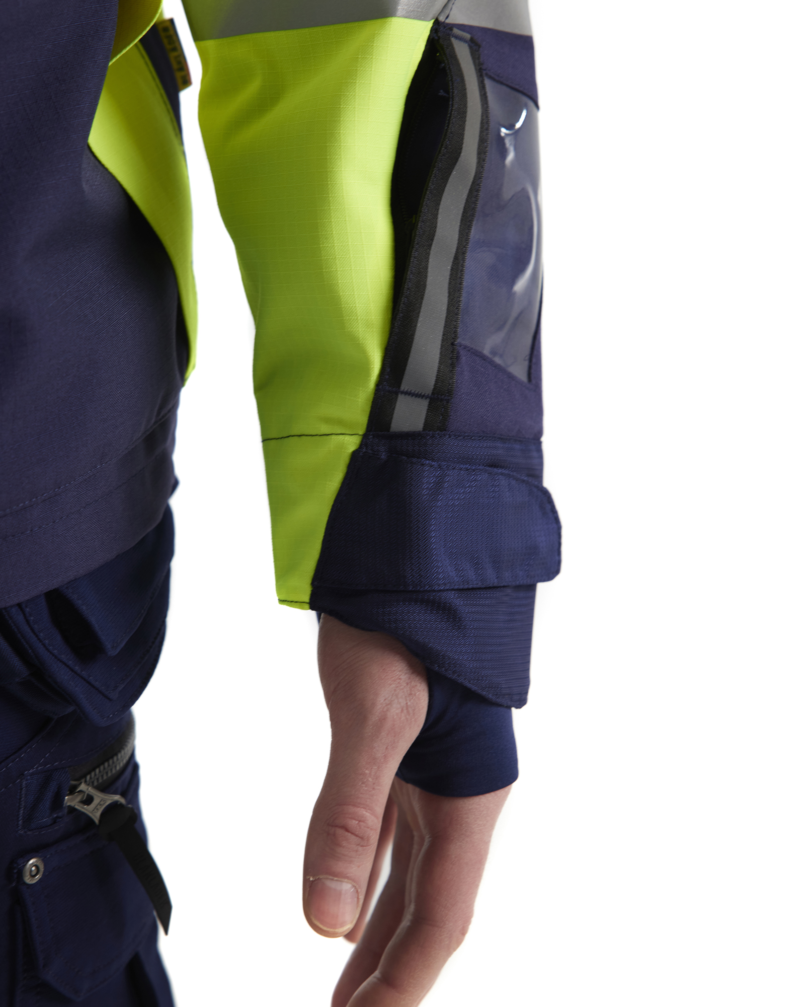 Blåkläder Shell jack High Vis 4496 detail 2