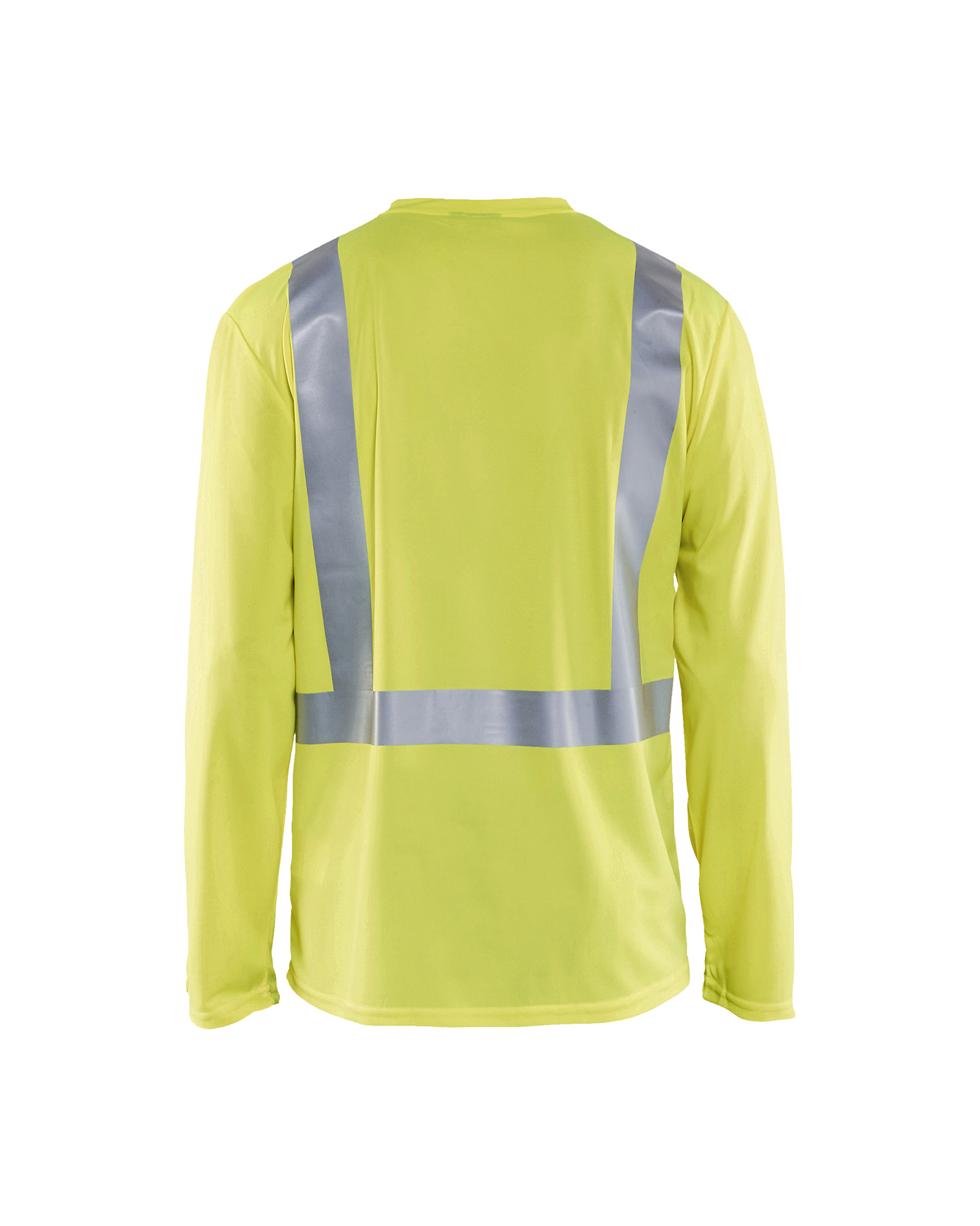 Blåkläder UV-T-shirt lange mouwen High Vis 3383 - High Vis Geel achterkant