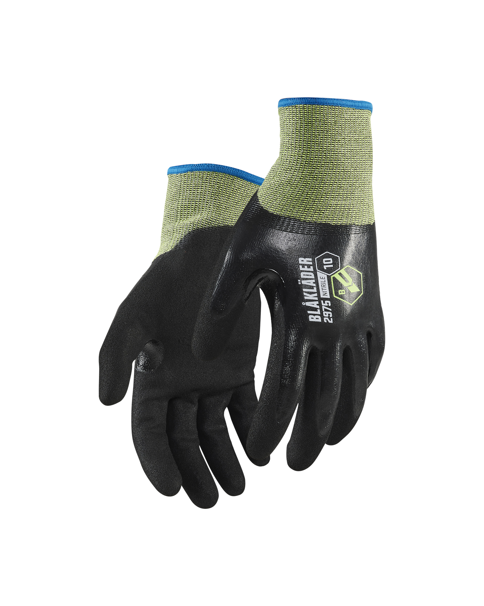 Blåkläder Snijbestendige handschoenen B nitril-gedipt waterdicht 2975