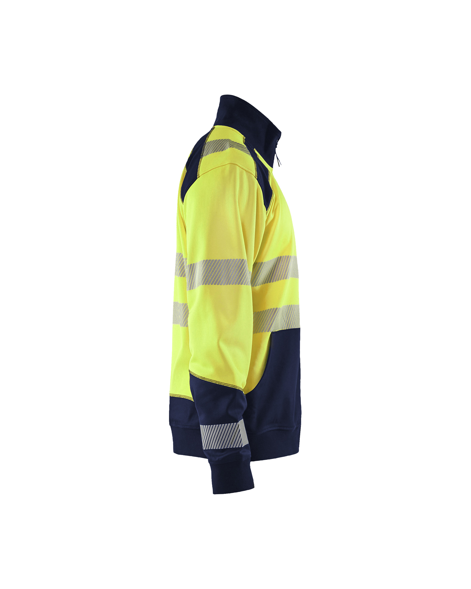 Blåkläder Sweatshirt met halve rits High Vis 3556 - Afbeelding 4