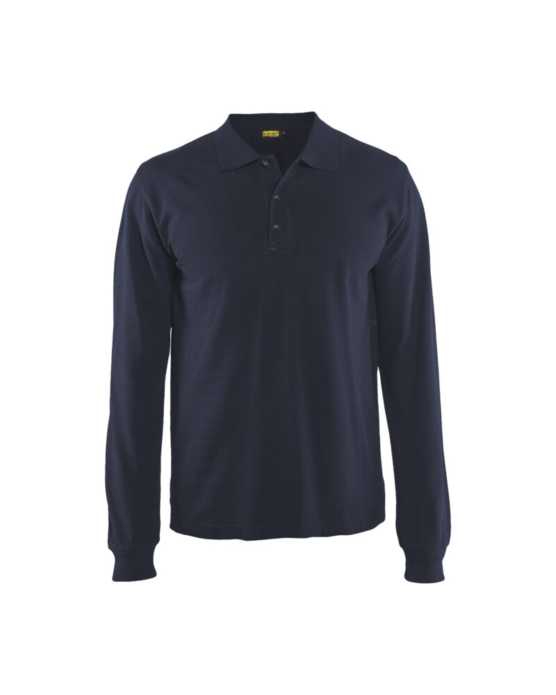 Blåkläder Poloshirt lange mouwen 3388