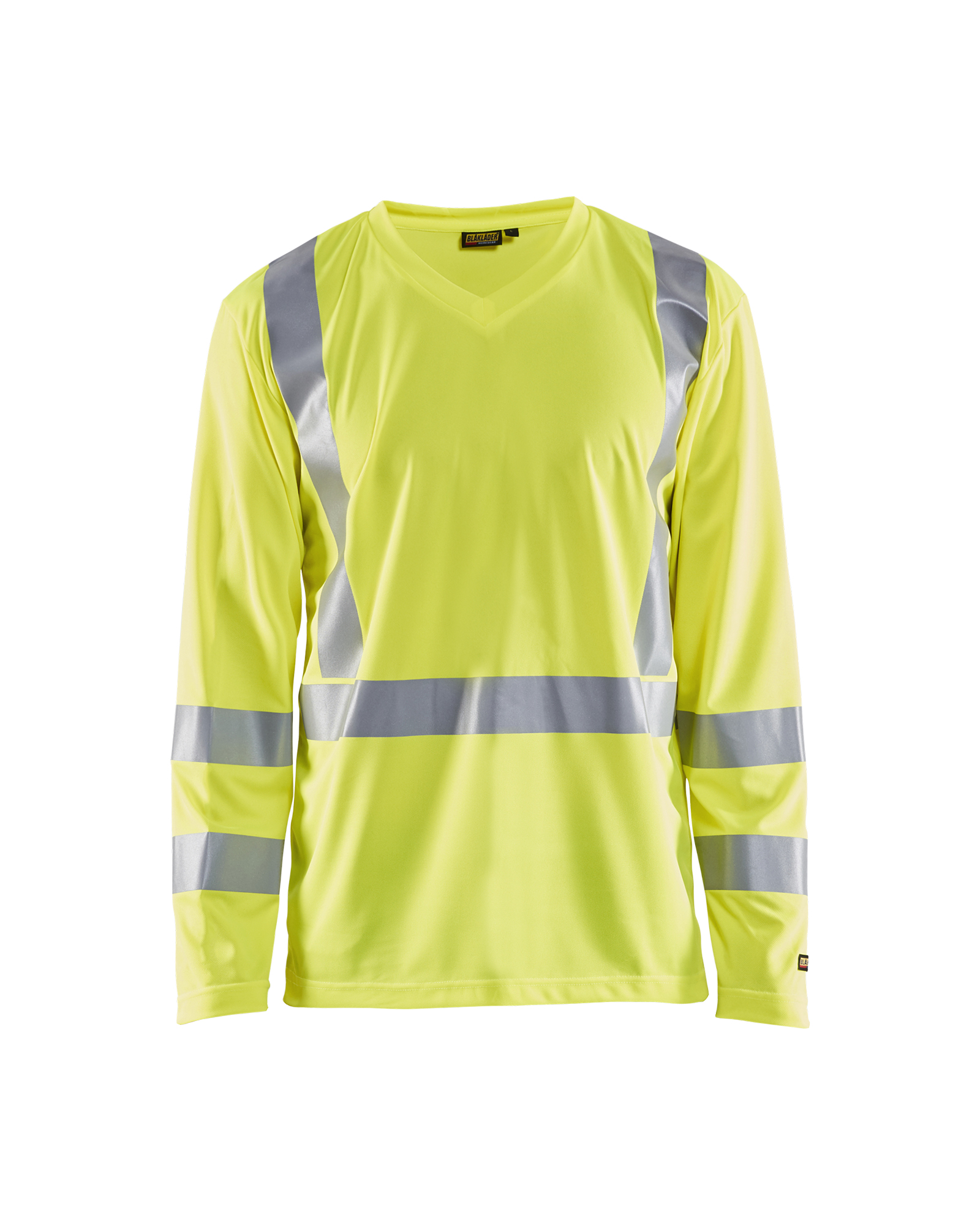 Blåkläder UV-T-shirt lange mouwen High Vis 3383 - High Vis Geel voorkant