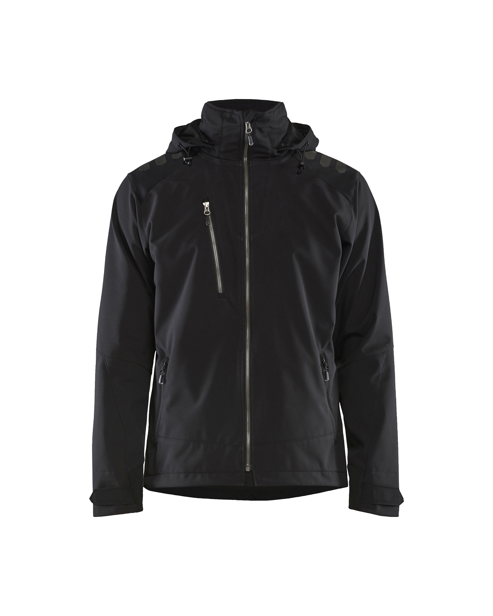 Blåkläder Softshell jack 4749 - Zwart voorkant
