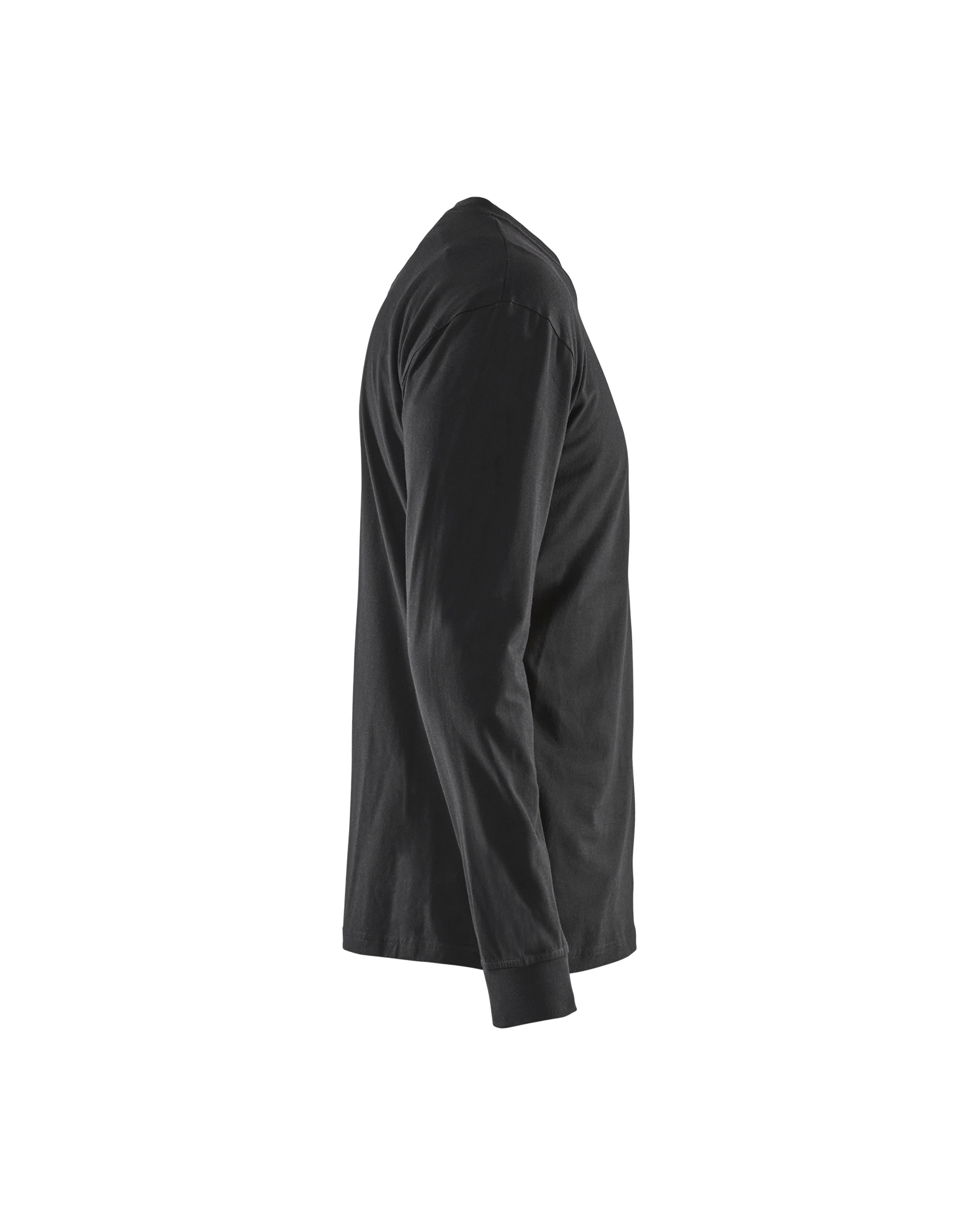 Blåkläder Vlamvertragend T-shirt lange mouwen Inherent 3483 - Zwart zijkant