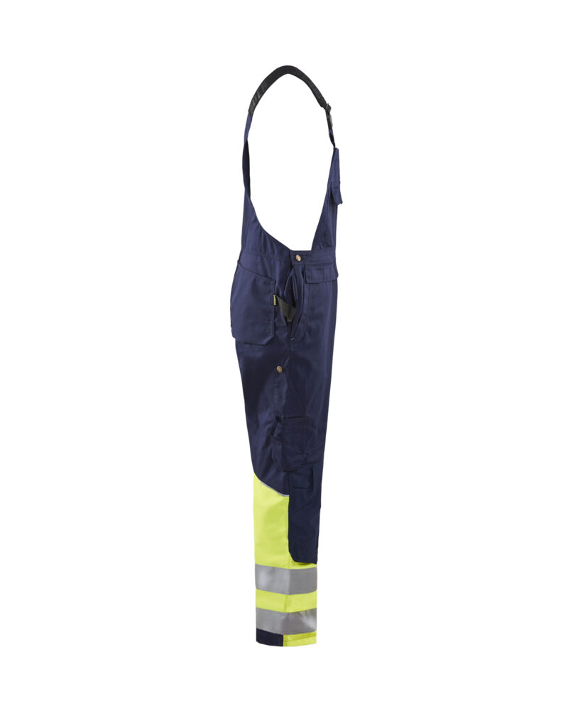 Blåkläder High Vis bretelbroek 2662 - zijkant