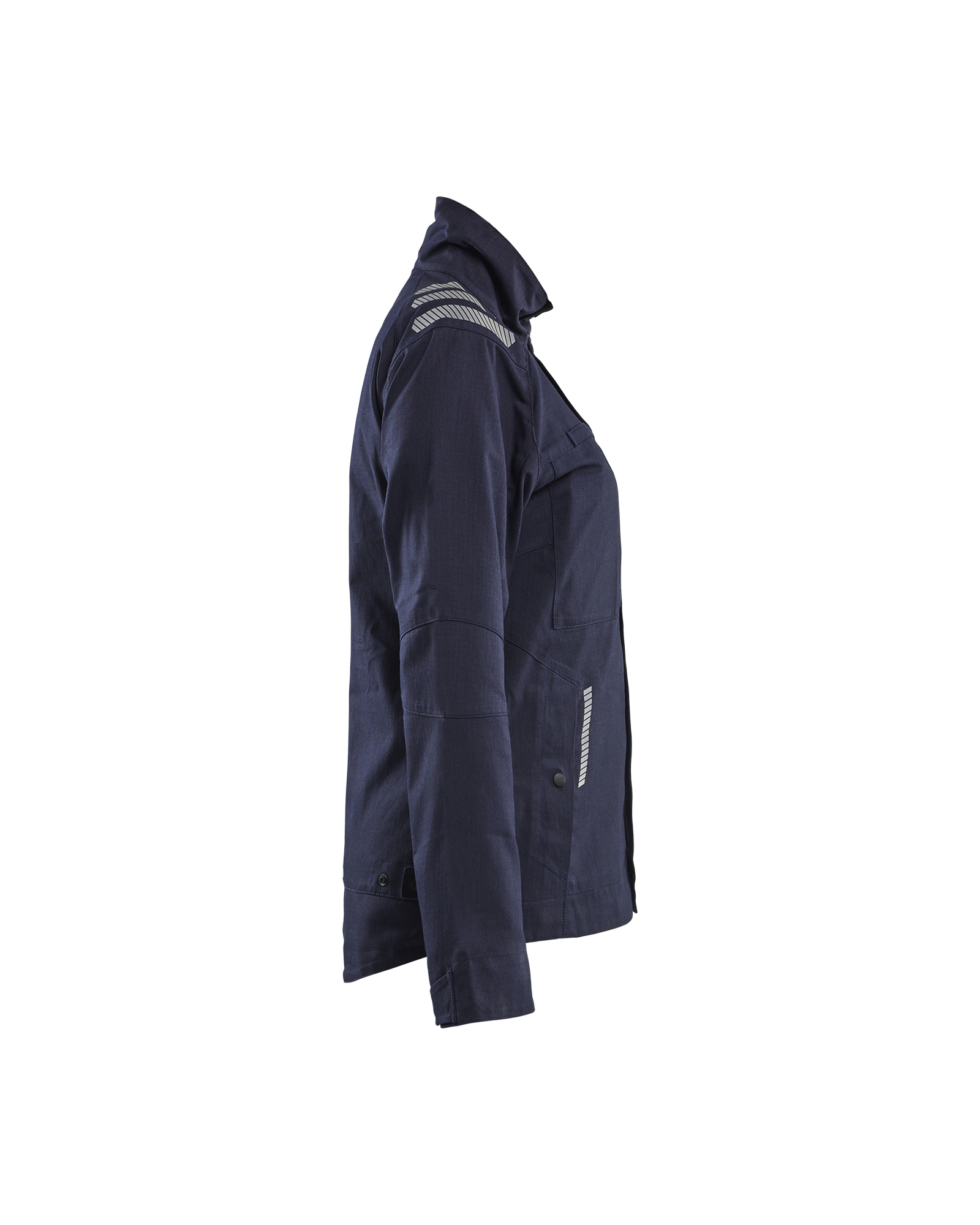 Blåkläder Dames Multinorm jack inherent 4070 - Marineblauw zijkant