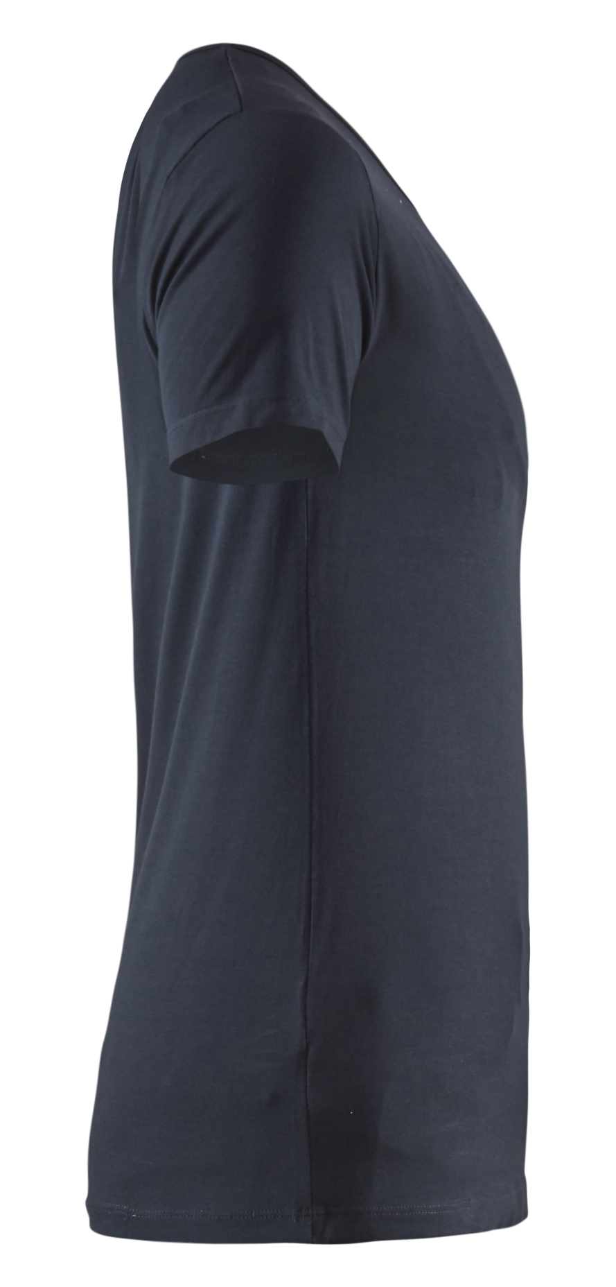 Blåkläder Dames T-shirt slim fit 3304 - Donker Marineblauw zijkant