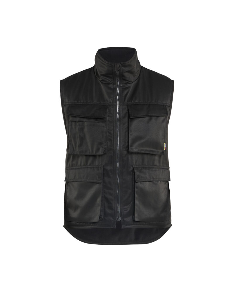 Blåkläder Bodywarmer 3801 - Zwart voorkant