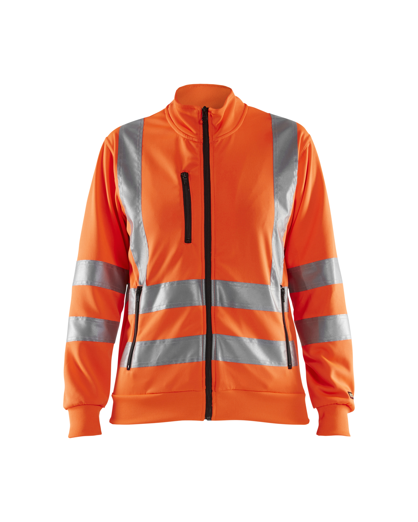 Blåkläder Dames Sweatshirt met rits High Vis 3308