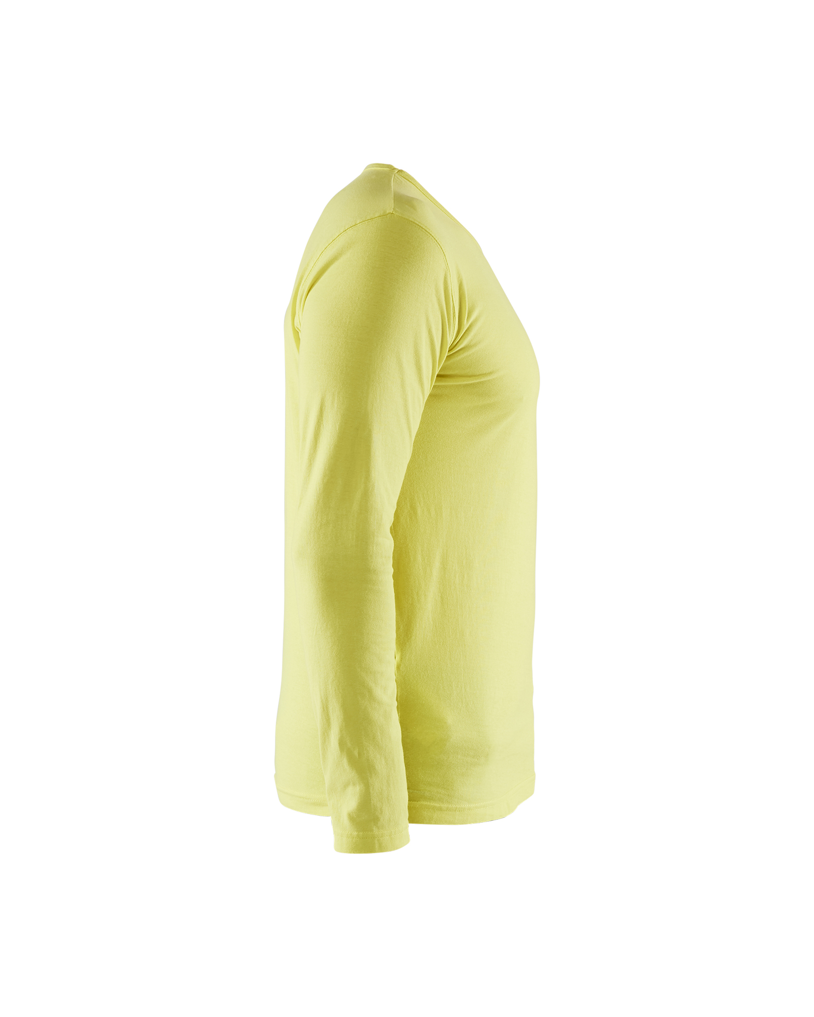 Blåkläder T-shirt lange mouwen 3500 - High Vis Geel zijkant