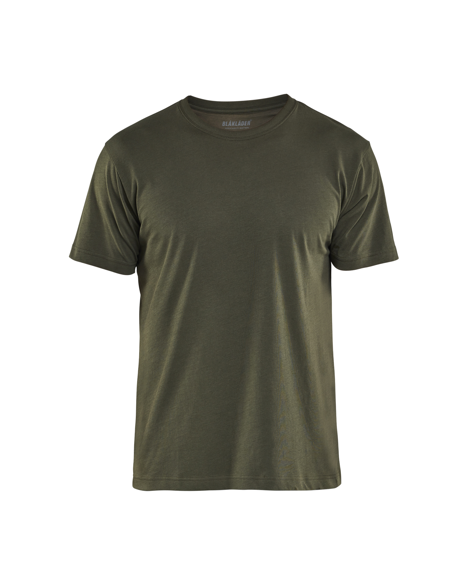 Blåkläder T-shirt 3525 - Donker herfstgroen voorkant