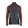 Medium grijs/Gebrand rood